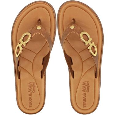 Imagem de Tamanco De Dedo Terra e Água Comfort Tira Vazada Feminino