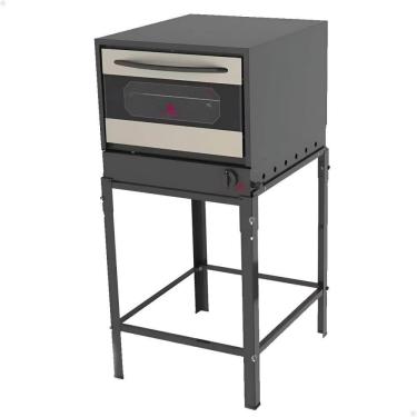Imagem de Forno Progás 80 L FGE-110 GOURMET INOX a Gás Com 2 Grades Acompanha Cavalete P39218