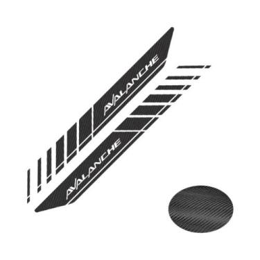 Imagem de Adesivos Laterais Para Caminhonete Chevrolet Avalanche Filme Vinílico 