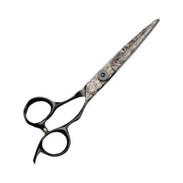 Imagem de Tesoura Profissional Para Salão De Beleza Com Padrão Damas, Tesoura De