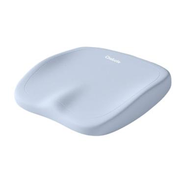Imagem de oshhni Almofada de espuma para assento, almofadas de assento, ergonômicas, almofadas para cadeira de escritório, de apoio para cadeira de escritório, Azul