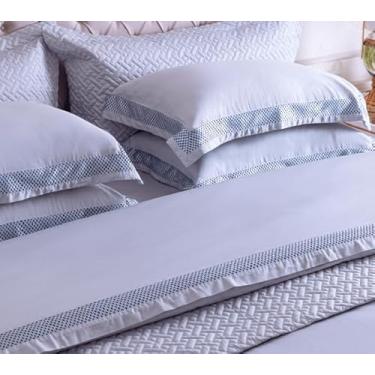 Imagem de JOGO DE LENÇOL SIRENA TIRRENO 100% ALGODÃO CETIM 400 FIOS CASAL 4 PÇS