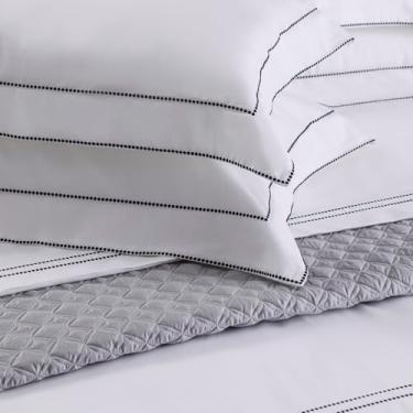 Imagem de FRONHA DELICAT PETITE PRETO 100% ALGODÃO CETIM 600 FIOS 50X90