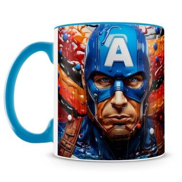 Imagem de Caneca Capitão América 3D (Mod.2)
