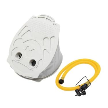 Imagem de simhoa Bomba de pé de fole, inflador leve de alto volume, bomba de ar de pé para natação ao ar livre, anéis, equipamentos de praia, brinquedo inflável,