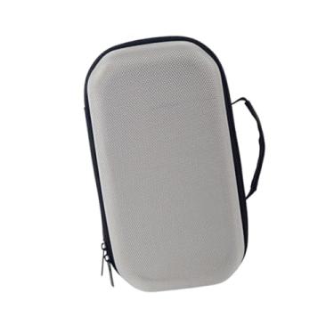 Imagem de AsrMyjcx Estojo de transporte para projetor EVA 22,5x12x13 cm para mini projetor e acessórios com forro macio e alça portátil, armazenamento protetor