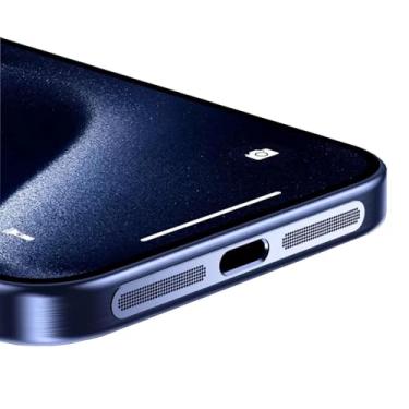 Imagem de Capa adesiva à prova de poeira para fone de ouvido para iPhone 17 Pro - 5 peças/prata