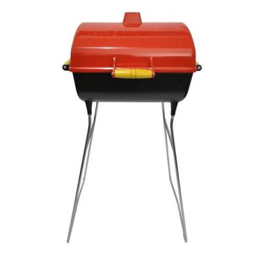 Imagem de Churrasqueira a Carvão Tipo Bafo em Alumínio DURAFORT modelo GOLD Com 