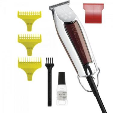 Imagem de Maquina De Corte Bivolt Detailer Prata-vermelha Wahl