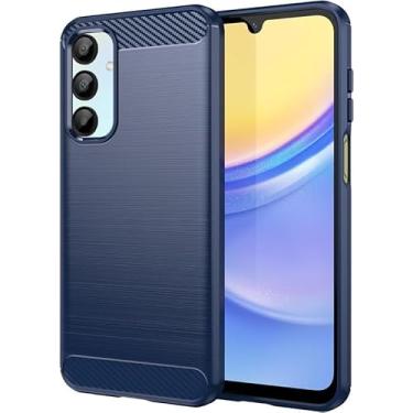 Imagem de Capa Case Fibra de Carbono Anti Impacto para Samsung Galaxy A16 - Capinha Protetora Leve e Dur�vel Danet (Azul)