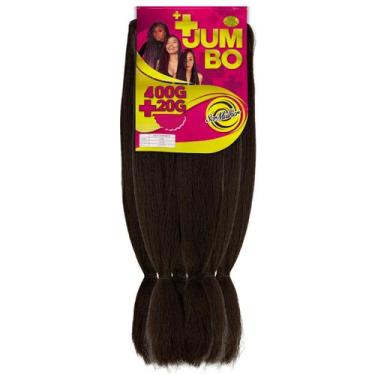 Imagem de Jumbão Ser Mulher 420 Gramas Cabelo Para Tranças Box Braids Nagô Twist