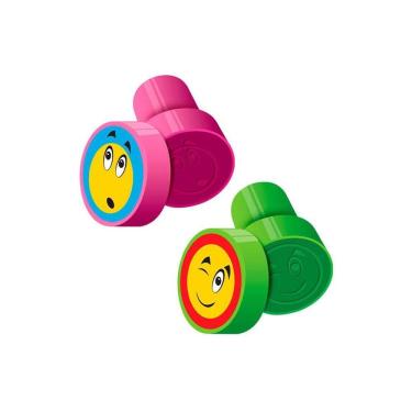 Imagem de Carimbo Stamp Carinhas 24Un Cis Cores 423300