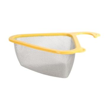 Imagem de Ｂｅｓｇａ Cesta de pia em formato de cisne, escorredor de louça, filtro de pia triangular para cozinha, para fazenda, Amarelo