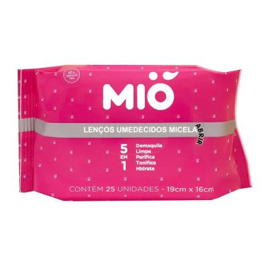 Imagem de Lenço Umedecido Mió Micelar 5 em 1 25 Unidades