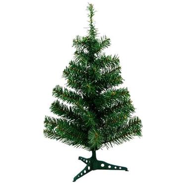 Imagem de Árvore De Natal De Mesa 60cm Verde 50 Galhos Natalina