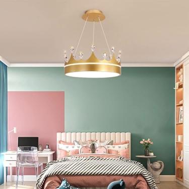 Imagem de Lustre de quarto para meninas - Luminária pendente decorativa fofa Luzes decorativas disponíveis Jardim de infância Sala de aula Quarto Três cores para escolher, decoração moderna