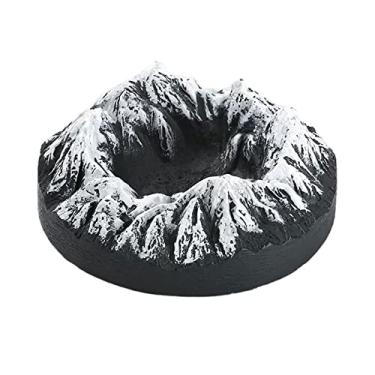 Imagem de Cinzeiro de ervas daninhas requintado cinzeiro de resina personalidade criativa decoração de secretária escritório cinzeiro multifuncional cinzeiros para cigarros