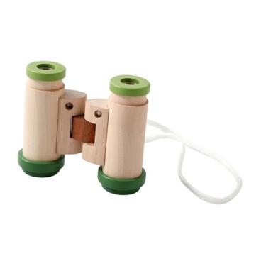 Imagem de EHJRE Binóculos para Crianças Telescópio à Prova de Choque Brinquedo Sensorial Selva Binóculos para Carro