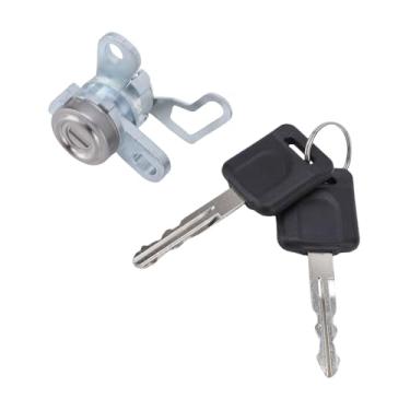Imagem de Generic Cilindro e Chaves Fechadura Porta Traseira K3477 EA800 Compatível Com Frontier 2005-2021 3.8L 4.0L, Cilindro Fechadura Porta Traseira Com Conjunto de Chaves Substituição