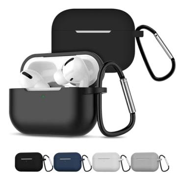 Imagem de Capinha Case Protetora Silicone Para AirPods Pro (Preto)