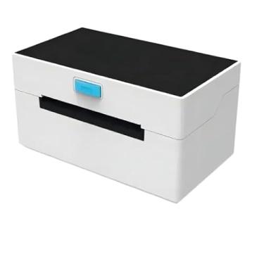 Imagem de Impressora Térmica de Etiquetas Profissional, 104mm, Branca, Alta Velocidade 160mm/s, USB, Compatível com Windows e Mac OS, para Etiquetas Adesivas e Envios