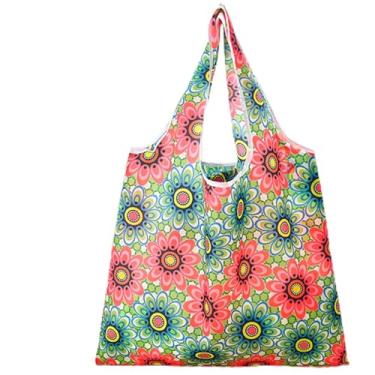 Imagem de Sacolas de compras reutilizáveis laváveis na máquina bolsa de compras dobrável com proteção ambiental (estilo 4)