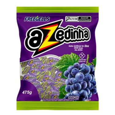 Imagem de Bala Azedinha Uva Freegells 475Gr - Riclan