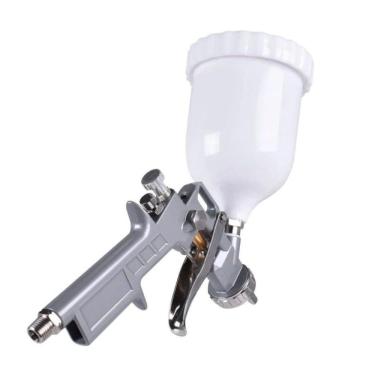 Imagem de Pistola de Pintura Profissional Alta Pressão, Recipiente de 600ml, para Pintura e Pulverização