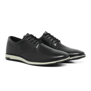 Imagem de Sapato Social Casual Oxford Moderno Elegante com Cadarço Confortável M