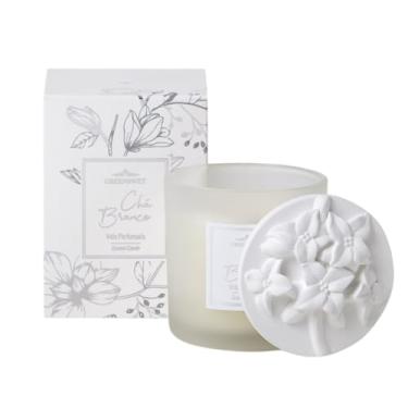 Imagem de Vela Perfumada 180G Essencia Cha Branco