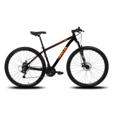 Imagem de Rava Bicicleta Starter, Aro 29, Tamanho 19, Câmbio 21 Velocidades, Freio Mecânico, Preta