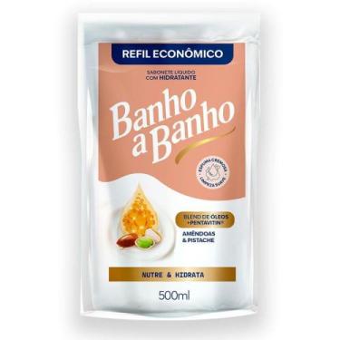 Imagem de Sabonete Líquido Banho a Banho Amêndoas e Pistache Refil 500ml