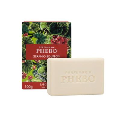 Imagem de Sabonete em Barra Phebo - Gerânio, 100g