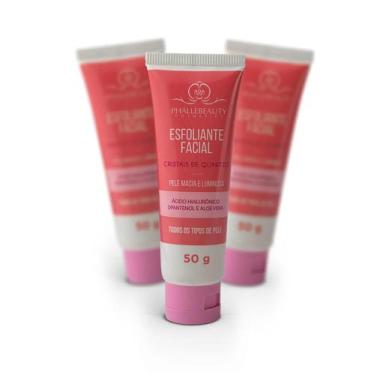 Imagem de Esfoliante Facial Rosto Cristais De Quartzo - phallebeauty