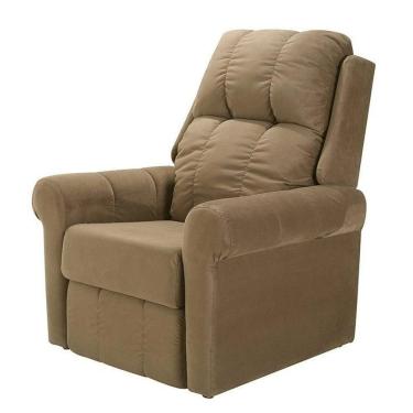 Imagem de Poltrona Reclinável Mh-1216 Herval Estofada Sem Massageador Marrom B