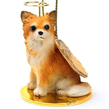 Imagem de Enfeite de Natal: Chihuahua, cabelo comprido