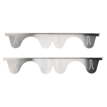 Imagem de SALALIS Tampa Extensível da Abertura do Fogão de Aço Inoxidável, Resistente Ao Calor, Protetor Lateral de Bancada de Cozinha de Ajuste Ajustável, Prata, 35 Cm a 70 Cm, para Decoração