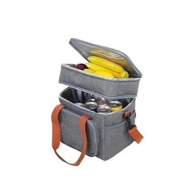 Imagem de Bolsa Térmica De Duas Camadas De Grande Capacidade Adequada Para Piquenique (Aleatorio)