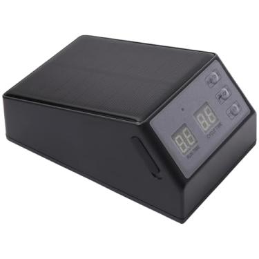Imagem de LUMINFLY Regador automático de plantas movido a energia solar, sistema inteligente de irrigação por gotejamento para vasos internos, visor LCD, fácil irrigação multiplanta, fluxo de 600 ml/min