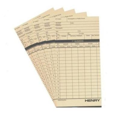 Imagem de Cartão de ponto henry plus / forte - pacote 500 unid - Henry Milponto