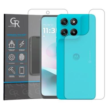 Imagem de Película Hidrogel Frente Verso Para Motorola Moto G67 Power - GR Globa
