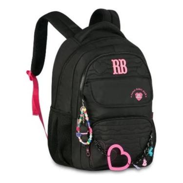 Imagem de Mochila De Costas Heart Beats Rb27015 Rebecca Bonbon - Clio PRETA