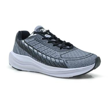 Imagem de Tênis Dynamic Fit 2 Unissex Cinza/Preto – Alta Performance, e Leveza Total (BR, Adulto, Numérico, 42)