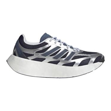 Imagem de adidas Tênis masculino casual Adizero Aruku com cadarço - preto, prata, Preto, 39