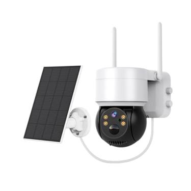 Imagem de Coibeu, Câmera de Segurança Com Painel Solar WiFi Coibeu Full HD Visão Noturna Áudio Bidirecional E Sensor de Movimento