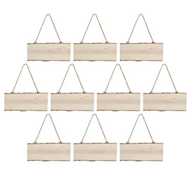 Imagem de Placa de madeira para pendurar porta, faça você mesmo, placa de boas-vindas, placa suspensa, pintura, placa para colorir, folheados de madeira inacabados para casamento, jardim,