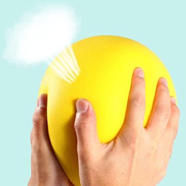 Imagem de VBESTLIFE Bola Silenciosa Saltitante Macia, Bola Interna Leve e Durável Com Redução de Ruído para Crianças na Cor Laranja 18cm (vermelho)