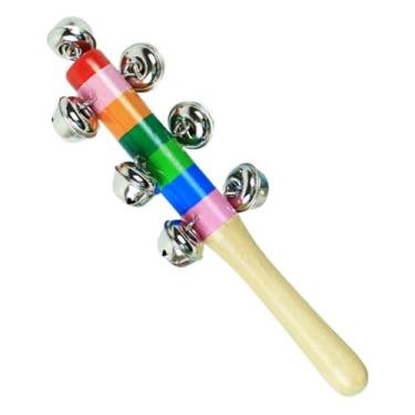 Imagem de Sinos De Mão Para Crianças,Brinquedo Musical Educativo Com Em ,Sinos Musicais -Íris - Para Meninos E Meninas A Partir De 2 Anos Para Brincadeira Em Creche Educação Infantil E Feriados