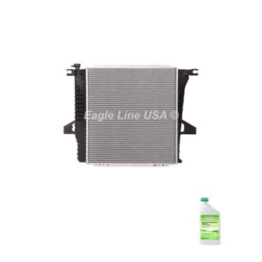 Imagem de Kit Radiador Ford Ranger 2.5 98/04 2.8 Max + Aditivo Radiador MWM Verde