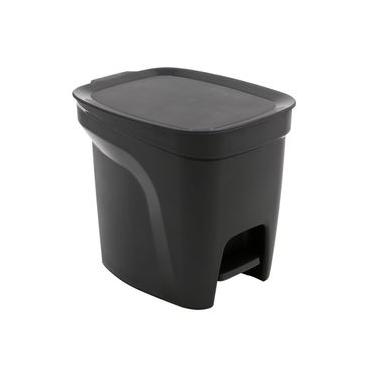 Imagem de Lixeira Tramontina 7 Litros Compact em Polipropileno Preto